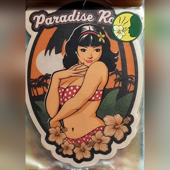 Hanging Car & Home Air Freshener Pack of 3 Hawaiian Pinup Girl - Picture 7 of 15